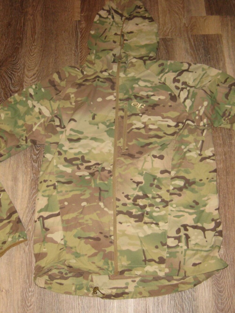 Outdoor Research Multicam Camo Hooded Softshell Jacket **Rare**